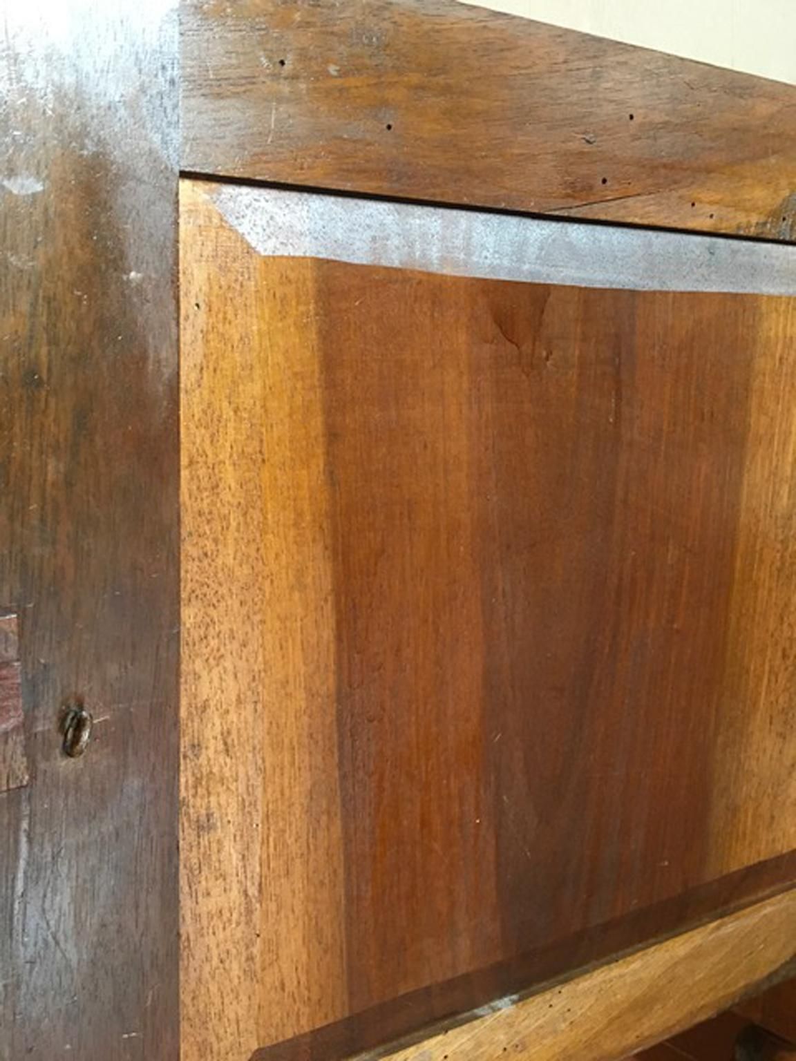photo for sale Italy Early 19th Century Walnut Buffet With Two Doors And Drawer