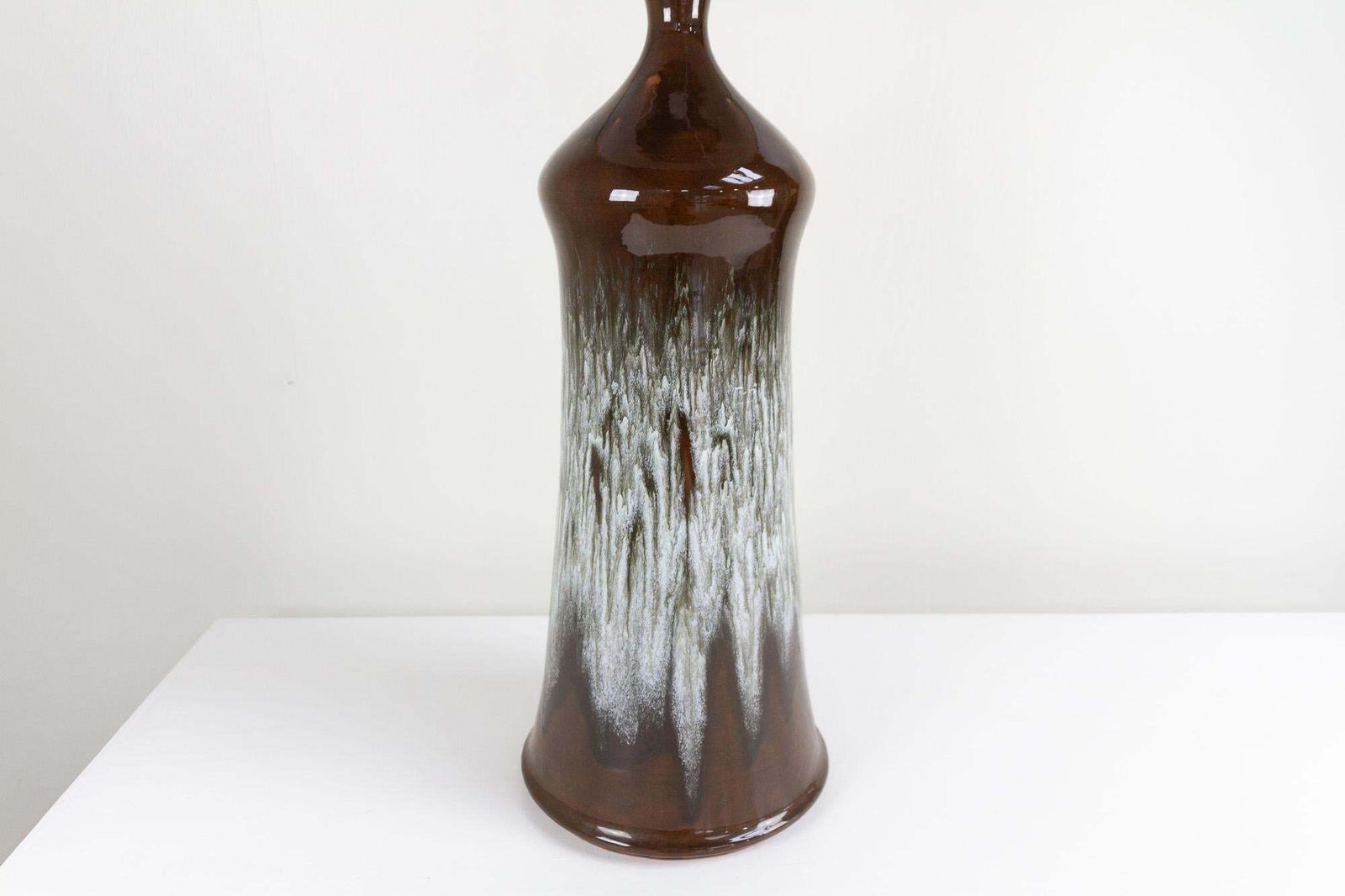 Vintage Danish Ceramic Floor Lamp By Tjelberg, 1970s photo 892.0