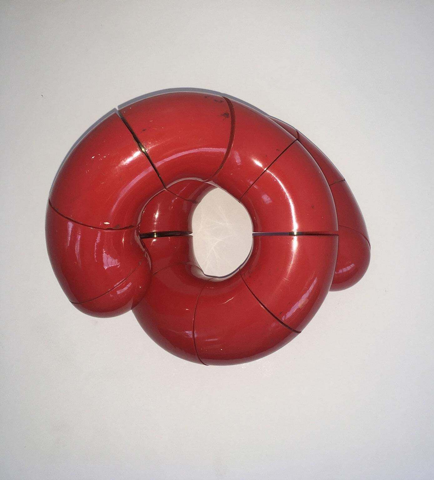 1980 Italy Post Modern Abstract Kinetic Sculpture Les Simonnet  Polimorphes photo vintage