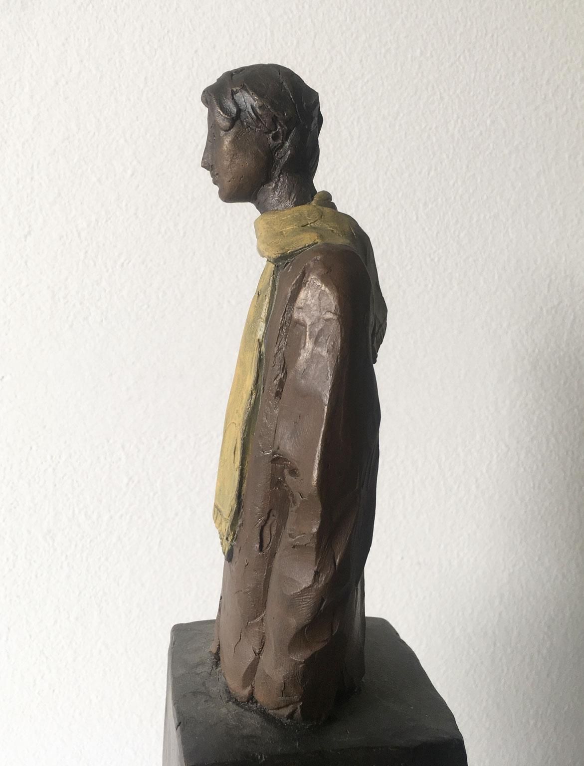 photo furniture Italy Cast Bronze Man Figurine Sculpture By Aron Demetz  Il Grande Freddo
