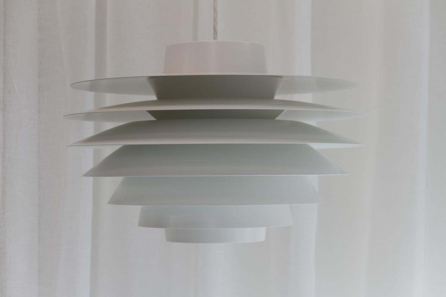 Vintage Scandinavian Modern Ceiling Pendant Verona 485 By Sven Middelboe, 1990s photo for sale