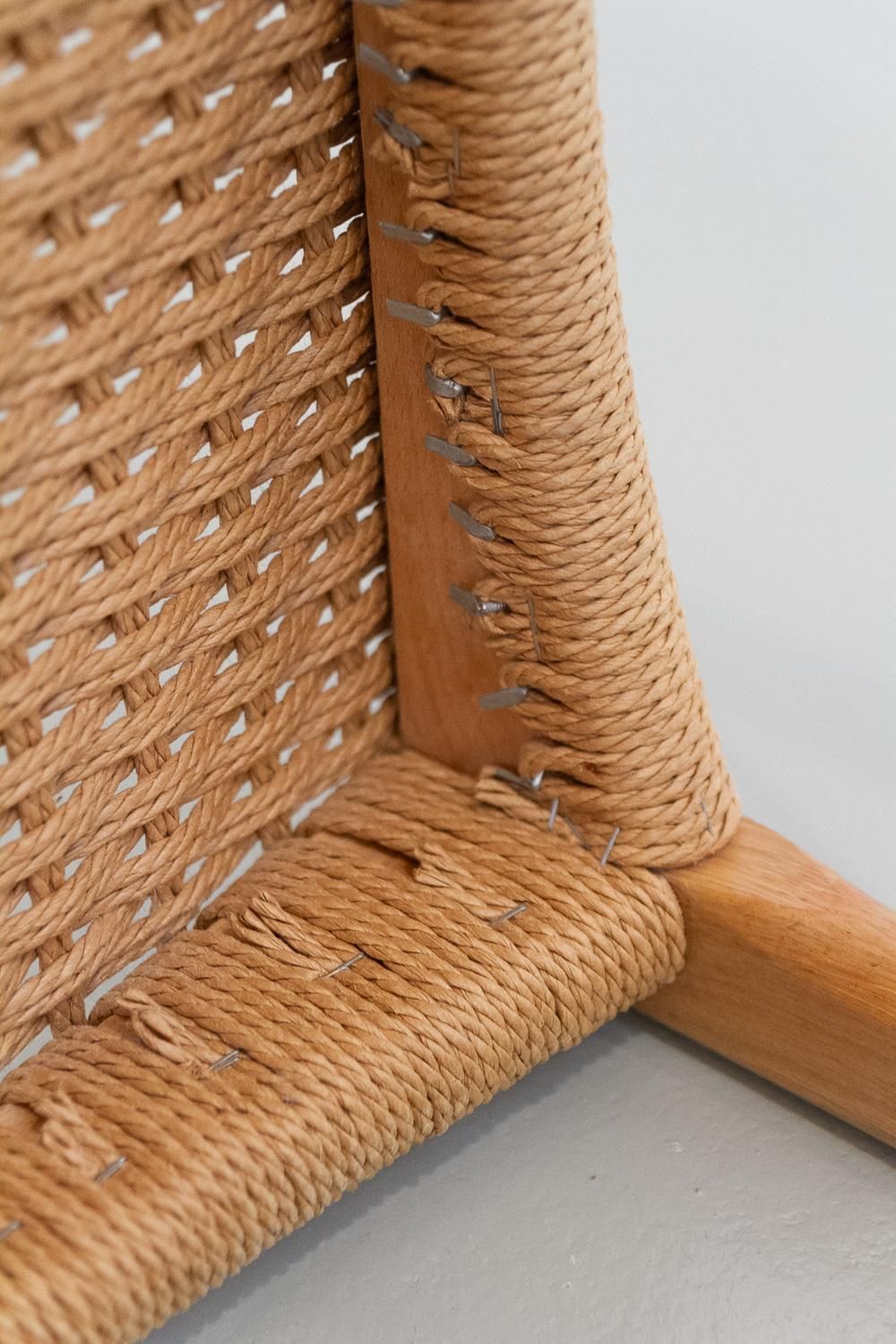 Furniture Danish Modern Oak Stool By Peder Kristensen For Glyngøre Stolefabrik, 1960s. photo
