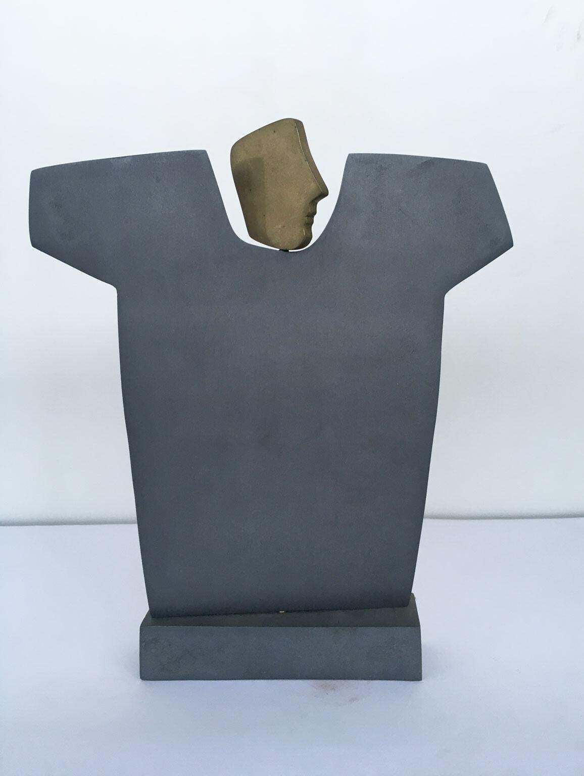 1980  Italy Bronze Abstract Sculpture Ottorino Tonelli Romeo photo for sale
