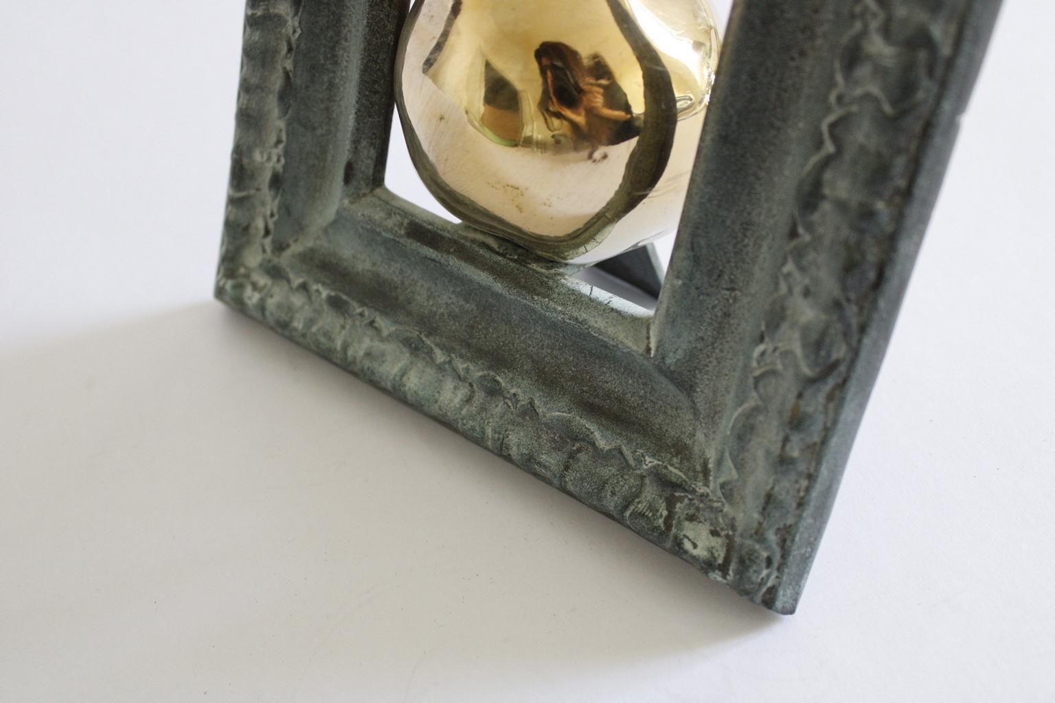 Italy 1980 Post Modern  Abstract Bronze Sculpture By Concetto Pozzati photo 1028.0