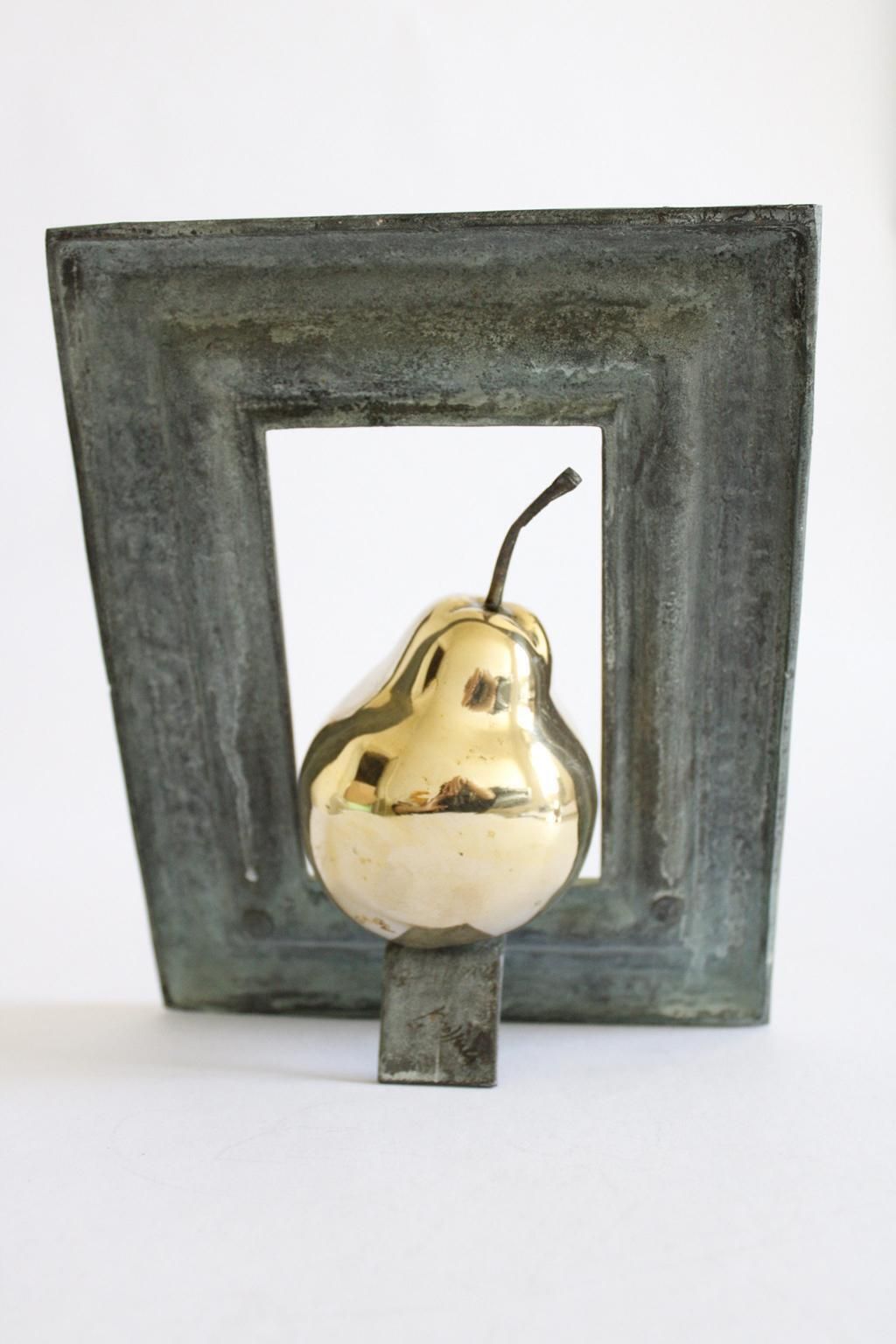 Art Italy 1980 Post Modern  Abstract Bronze Sculpture By Concetto Pozzati photo