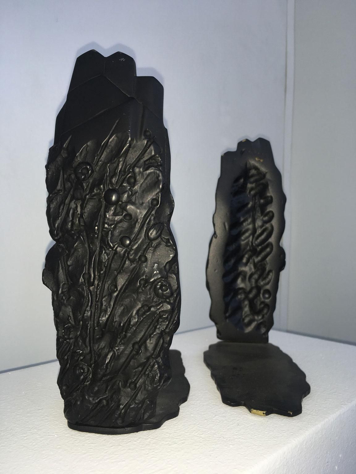 photo for sale Italy 1980 Post Modern Bronze Abstract Sculpture By  Graziano Pompili