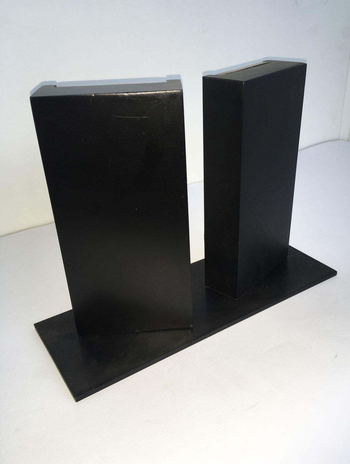 1368.0 Italy 1980 Bronze Abstract Sculpture Walter Valentini Tavole Panels photo