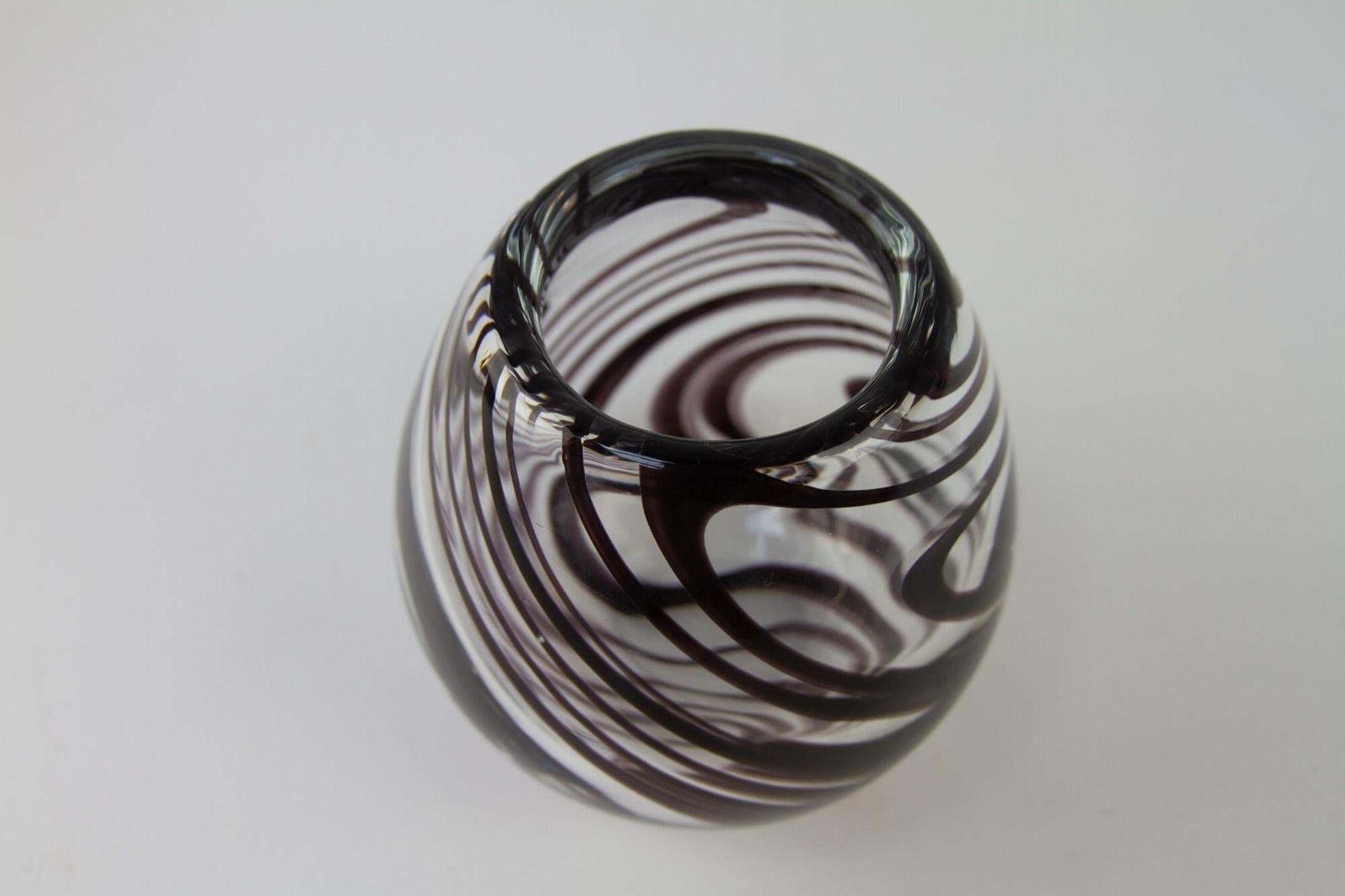 Vintage Danish Tear Drop Glass Vase By Holmegaard, 1970s photo 251.0
