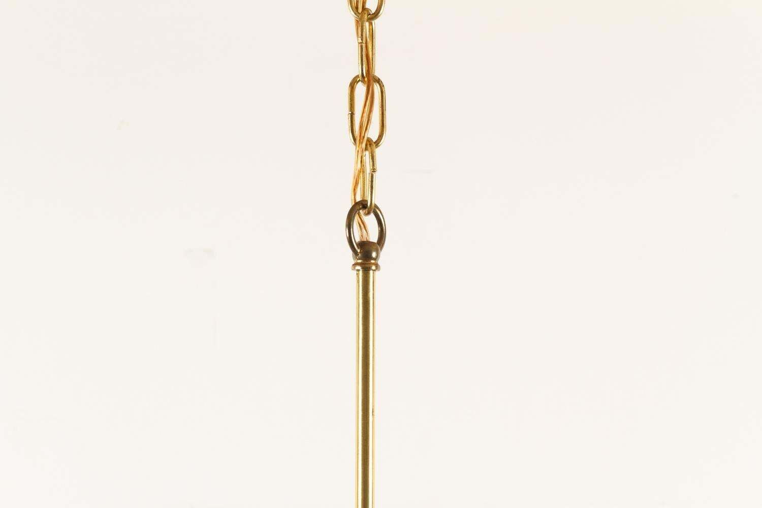 photo for sale Scandinavian Modern Chandelier By Svend Mejlstrøm For Mejlstrøm Belysning, 1960s