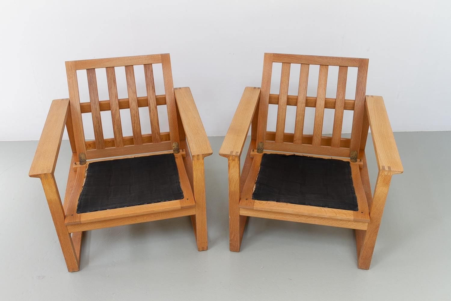 Furniture Børge Mogensen Model 2256 Lounge Chairs, 1960s. Set Of 2. photo