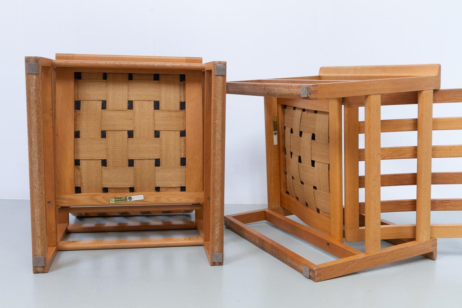photo vinterior Børge Mogensen Model 2256 Lounge Chairs, 1960s. Set Of 2.