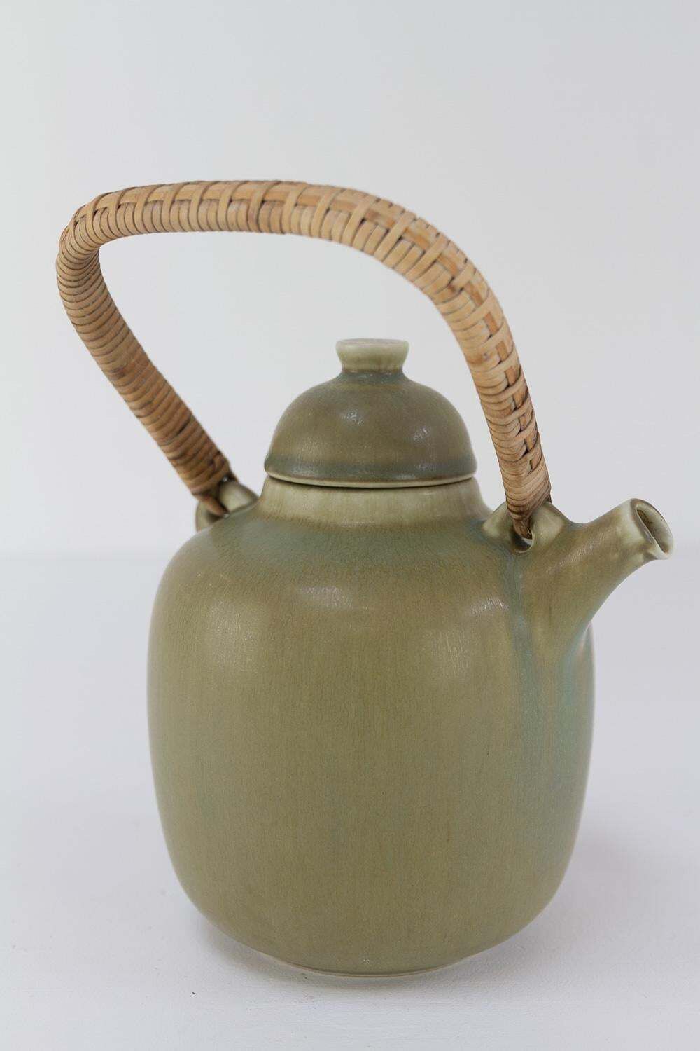 Home Decor Mid Century Teapot By Frode Bahnsen For Palshus, 1960s. photo