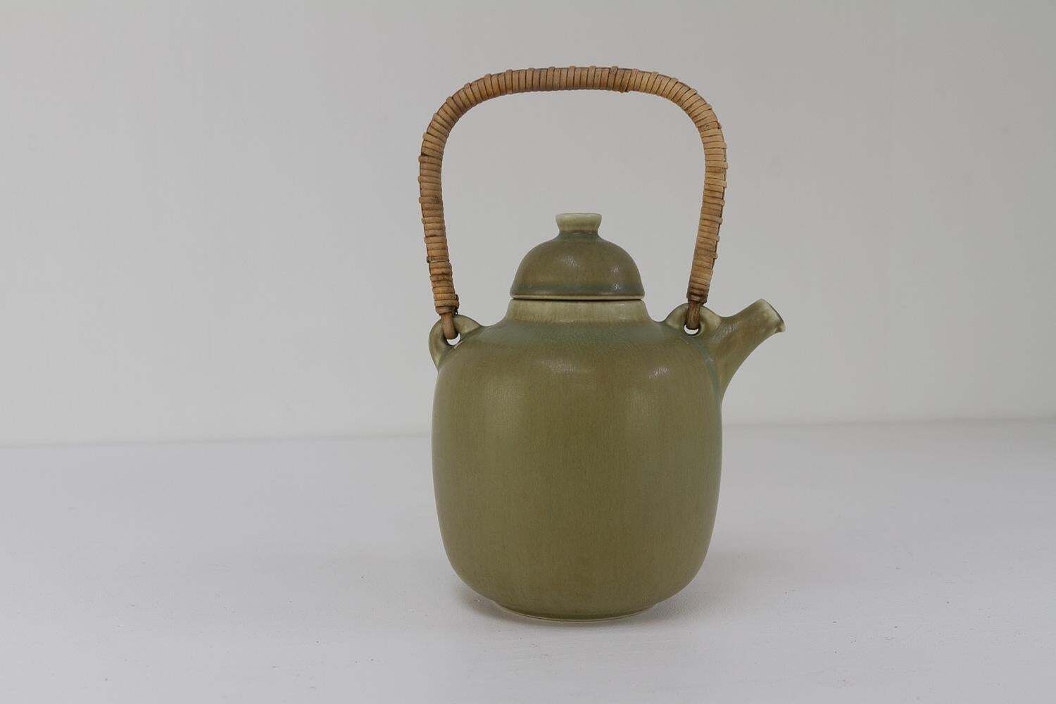photo vintage Mid Century Teapot By Frode Bahnsen For Palshus, 1960s.