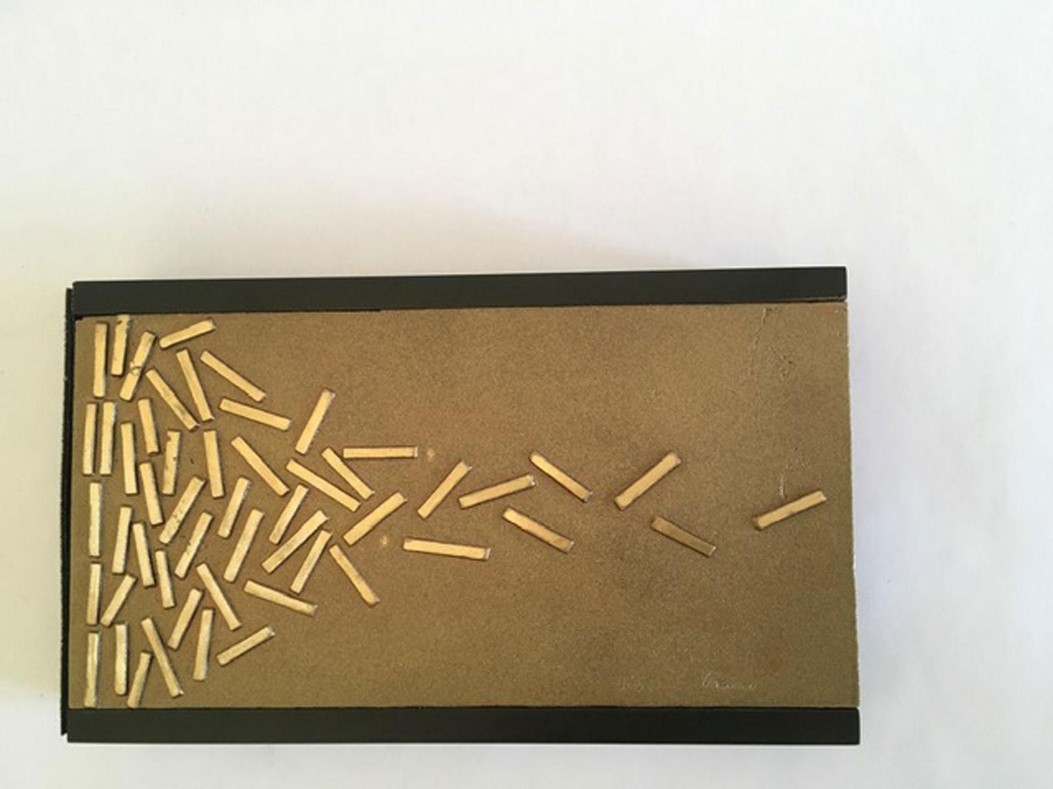 Italy 1990 Post Modern Bronze Abstract Sculpture By Beppe Bonetti photo vinterior