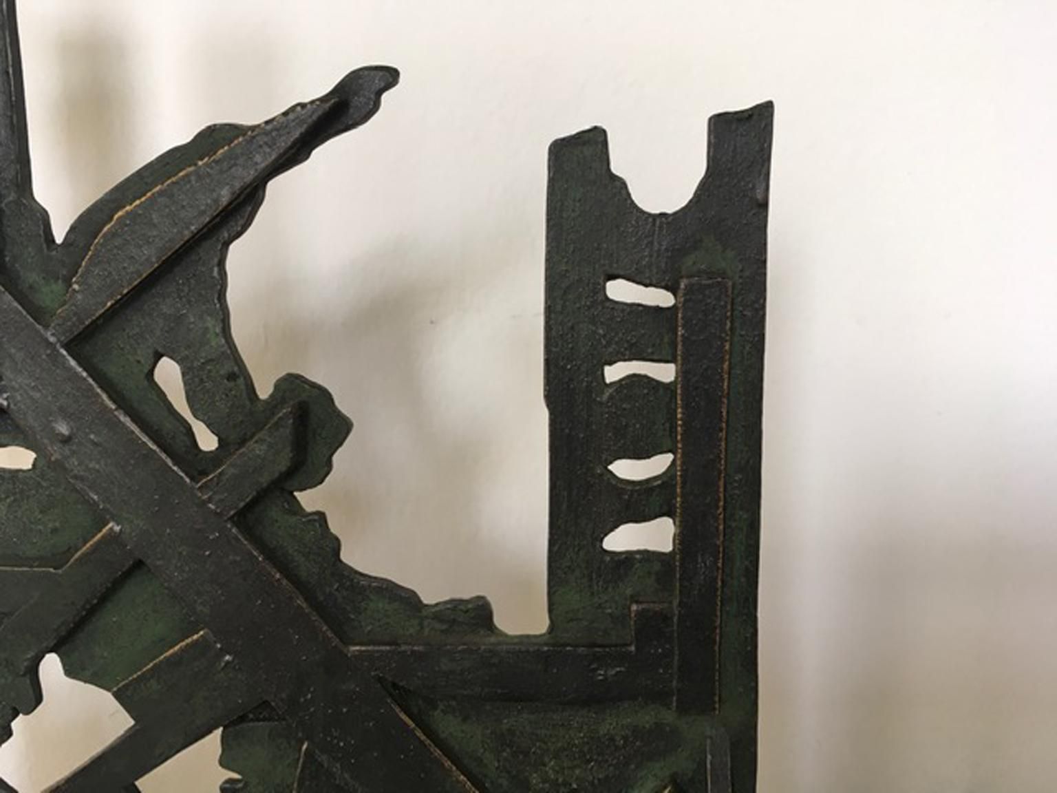 photo furniture Italy 1980 Abstract Sculpture By Nevio De Luca