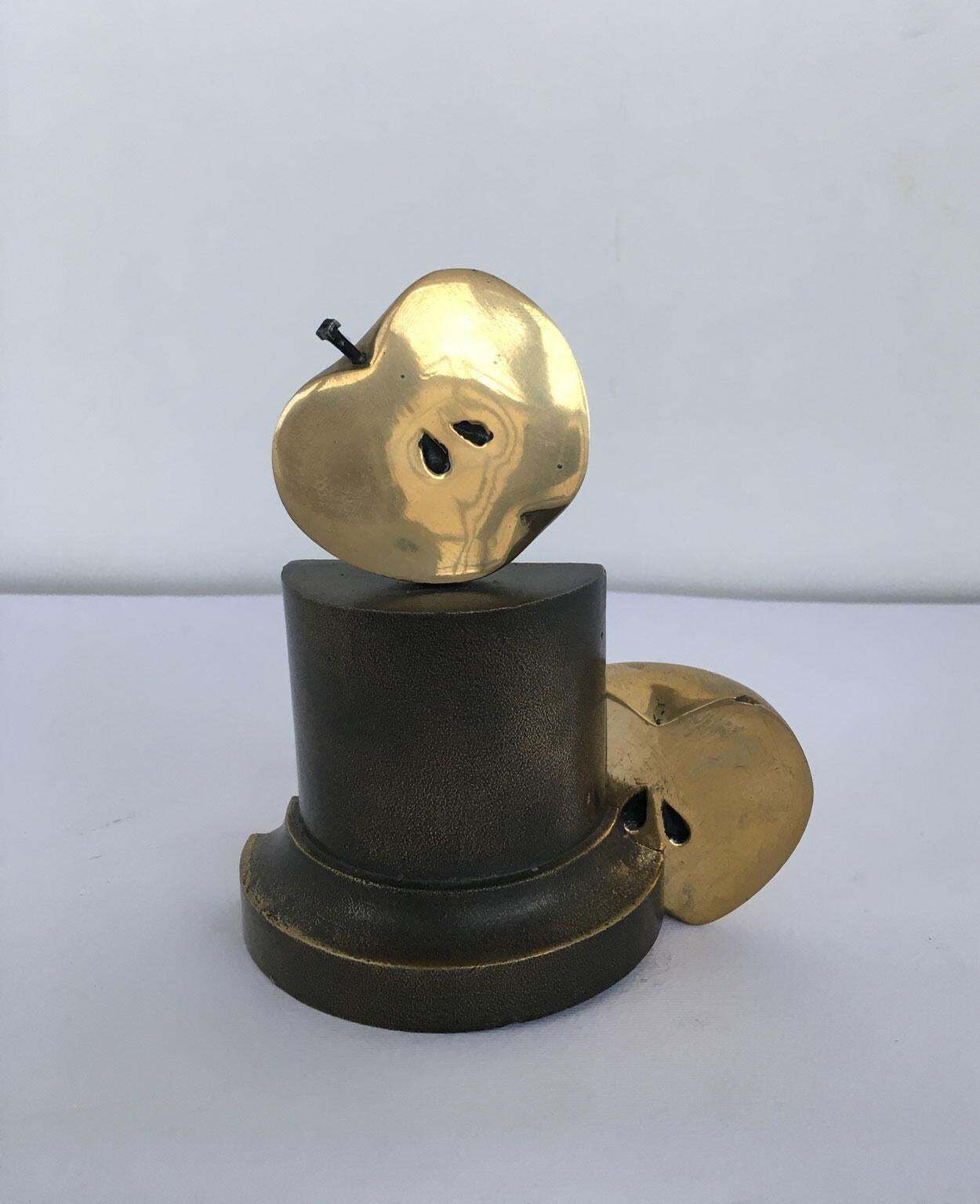 Italy Bronze Abstract Sculpture Vanni Viviani Monumentalmente Vostro photo furniture