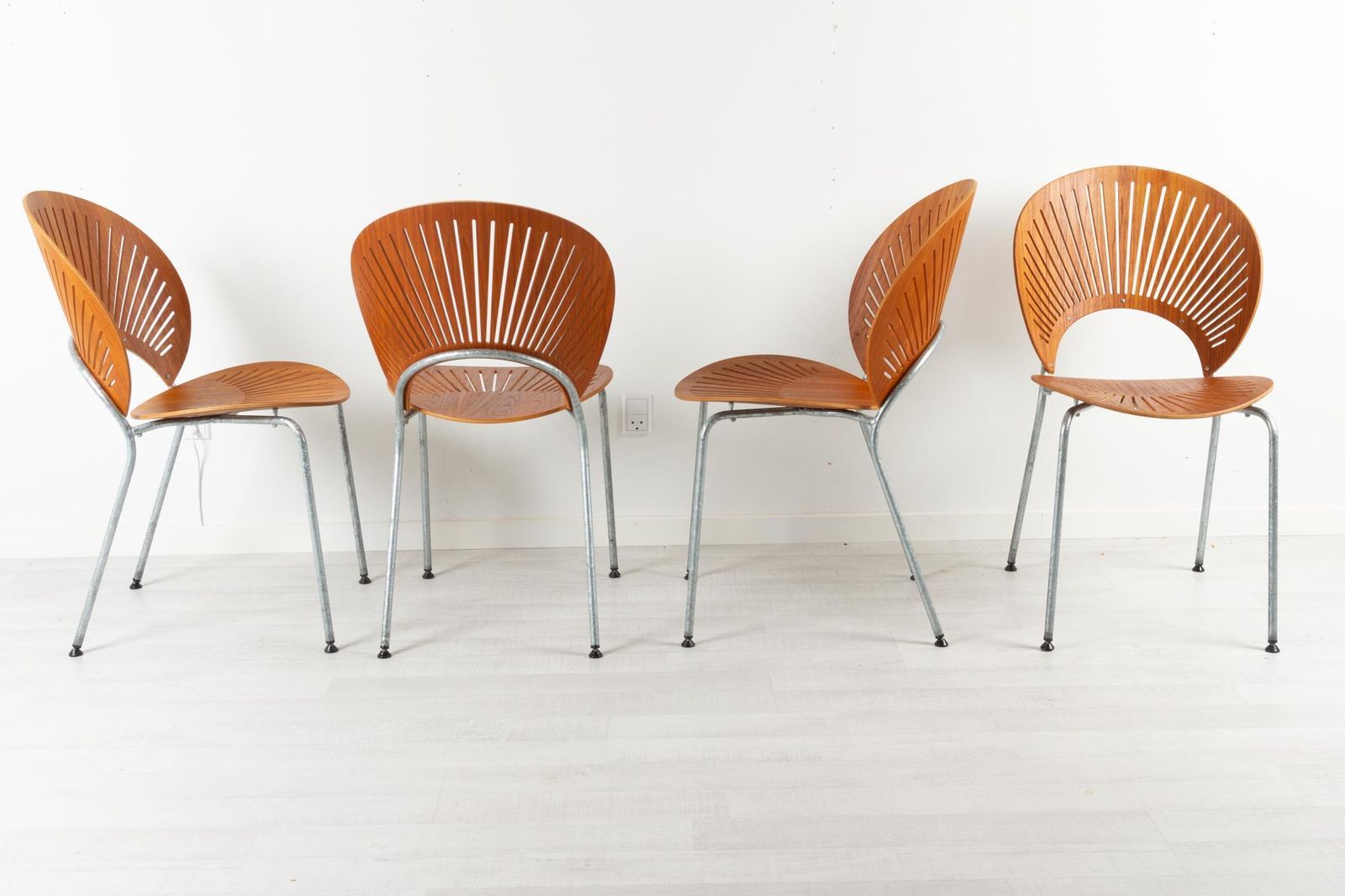 Trinidad Teak Dining Chairs By Nanna Ditzel 1990s Set Of 4 photo furniture