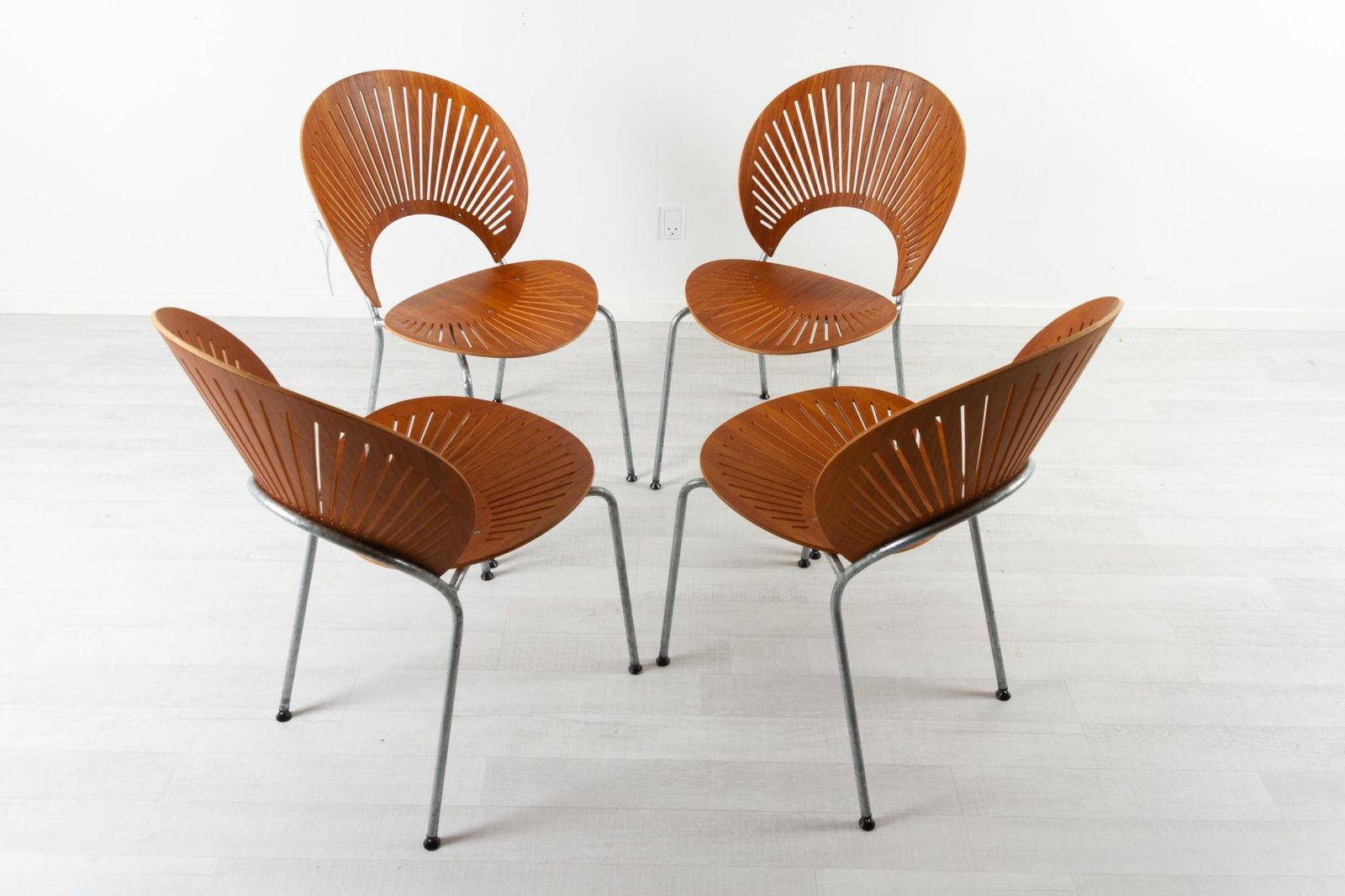 Trinidad Teak Dining Chairs By Nanna Ditzel 1990s Set Of 4 photo buy