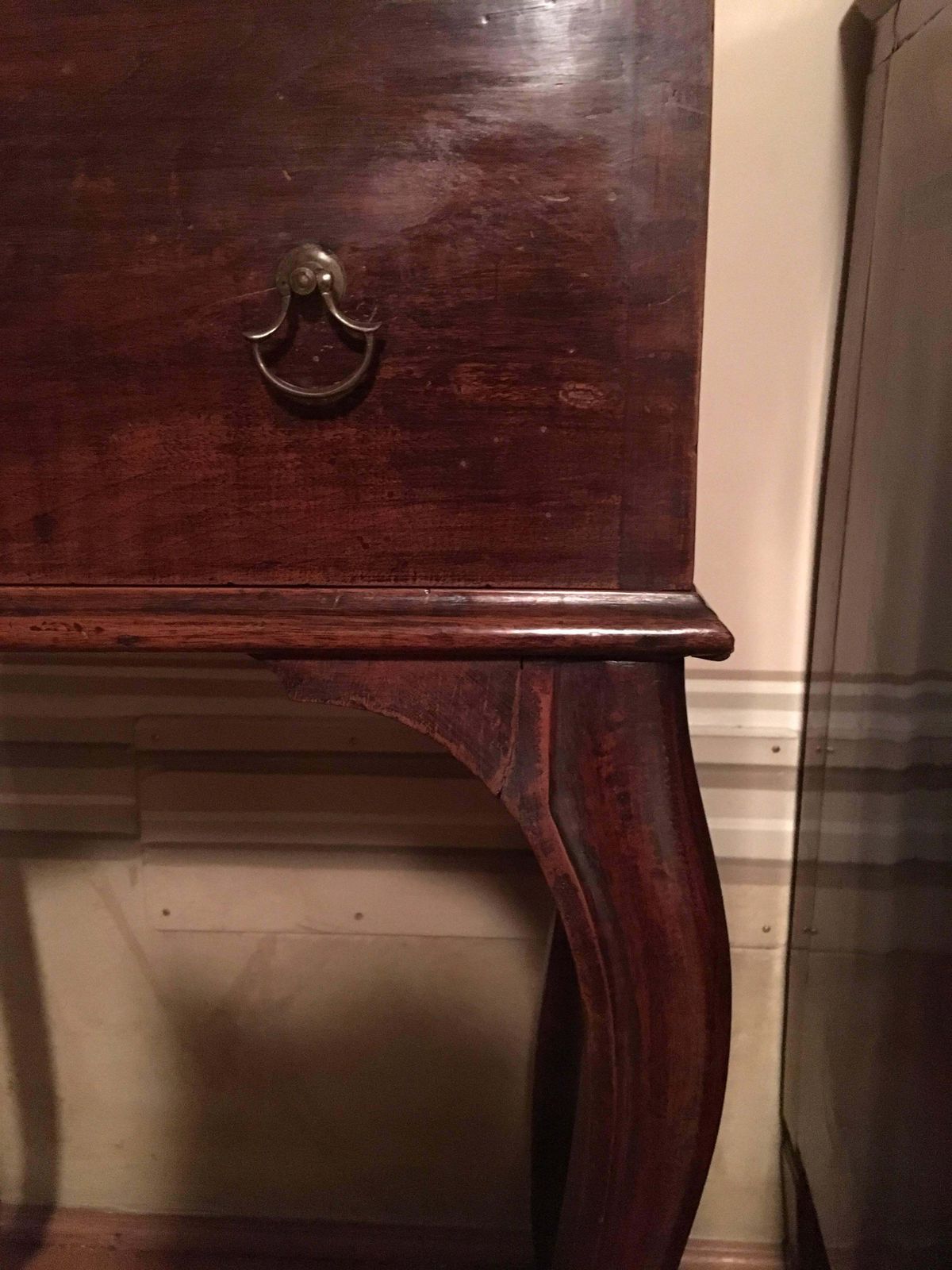 Italy 18th Century Louis XV Walnut Side Table Gueridon With Drawings photo furniture
