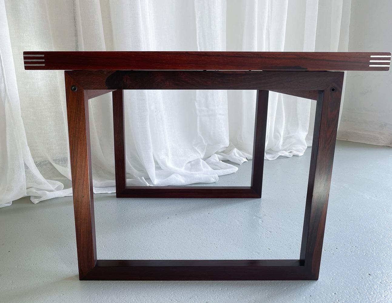 Danish Modern Rosewood Side Table By Rud Thygesen For Heltborg Møbler, 1960s. photo 847.0