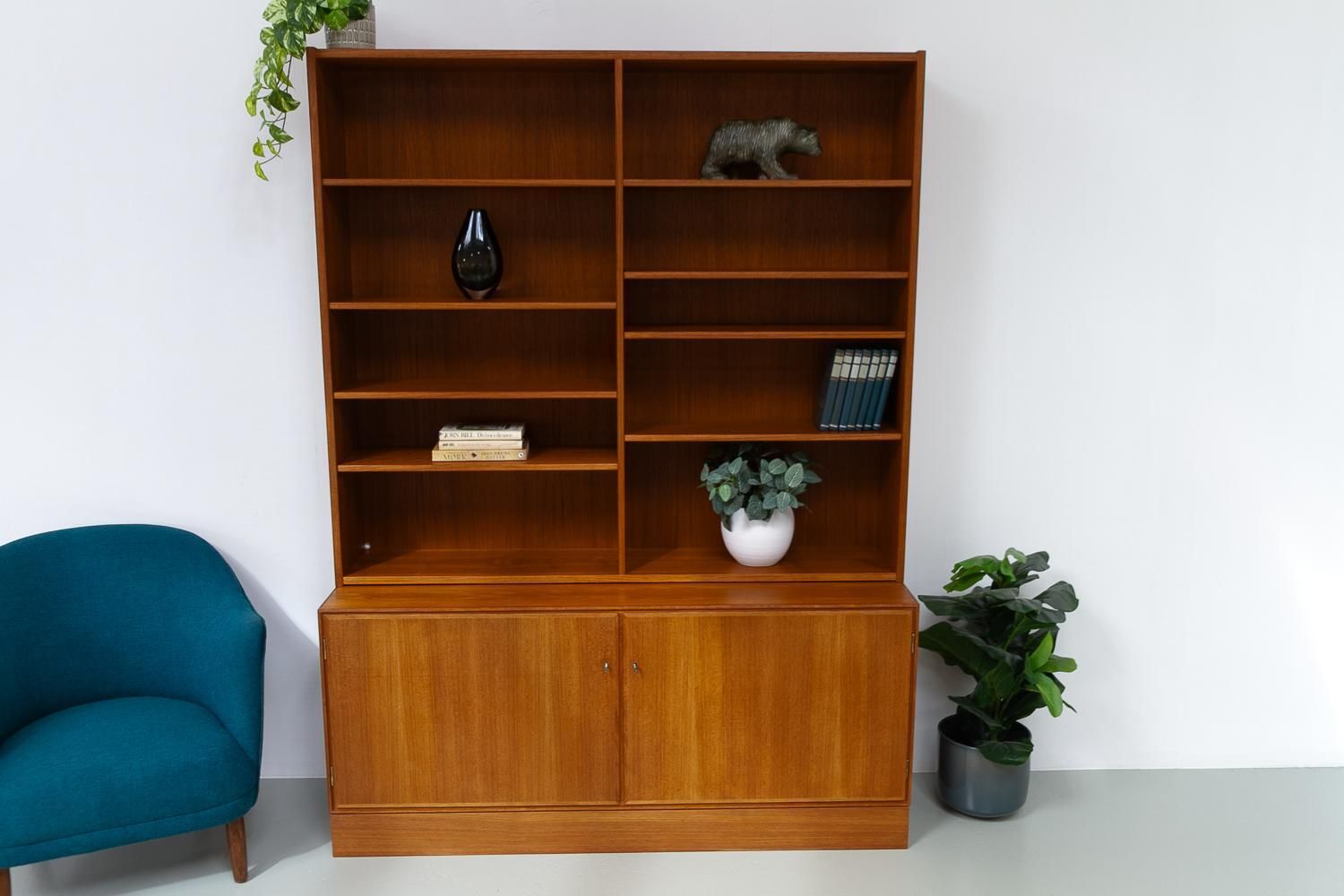 photo buy Danish Modern Teak Bookcase, 1960s.