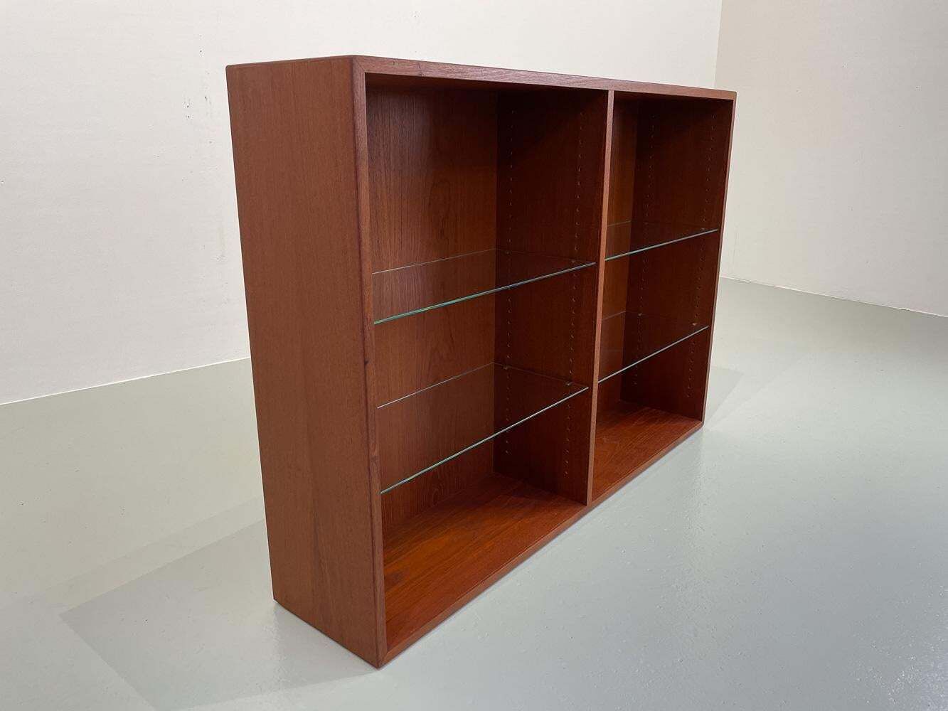 Danish Modern Teak Bookcase By Børge Mogensen For Fdb Møbler, 1950s photo for sale