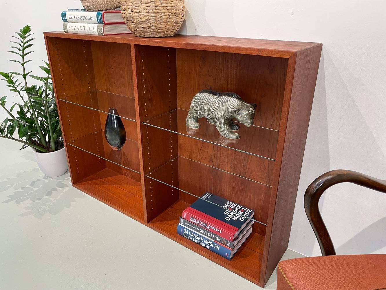 807.0 Danish Modern Teak Bookcase By Børge Mogensen For Fdb Møbler, 1950s photo