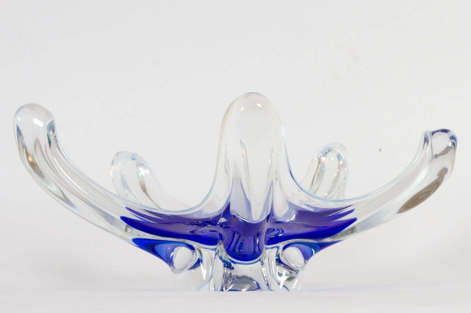 photo vintage Scandinavian Modern Glass Bowl, 1950s