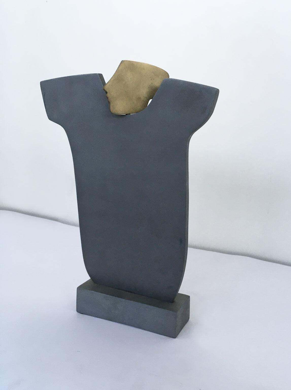1980 Italy Abstract Bronze Sculpture Ottorino Tonelli Giulietta Juliet photo 807.0