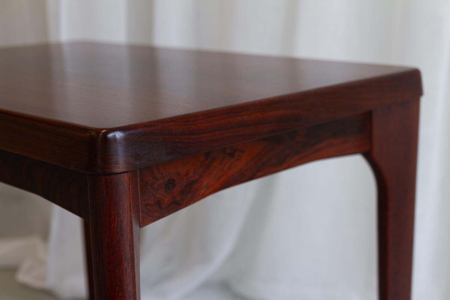 Rosewood Side Table By Henning Kjærnulf For Vejle Stole Og Møbelfabrik, 1960s. photo vintage