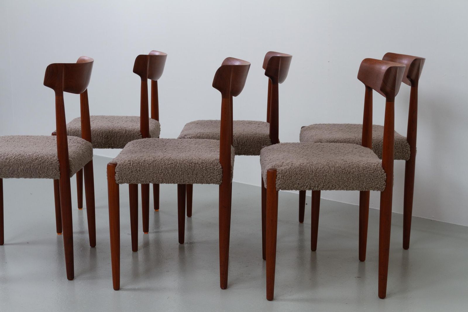 Danish Modern Teak Dining Chairs By Knud Færch For Slagelse, 1960s. Set Of 6. photo Furniture