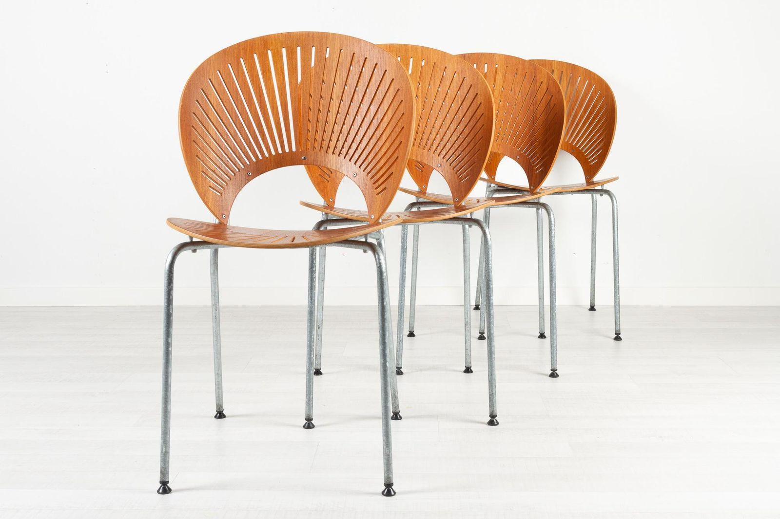 Trinidad Teak Dining Chairs By Nanna Ditzel 1990s Set Of 4 photo furniture