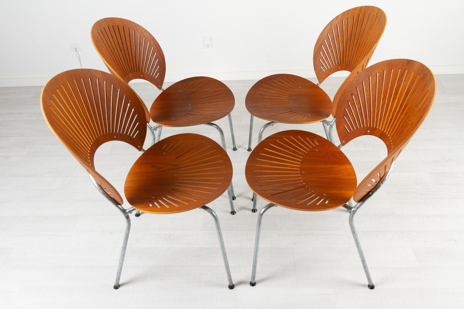 Trinidad Teak Dining Chairs By Nanna Ditzel 1990s Set Of 4 photo 2065.0