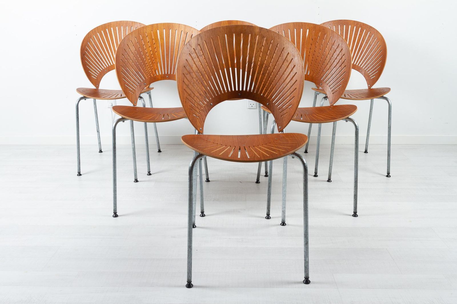 Trinidad Teak Dining Chairs By Nanna Ditzel 1990s Set Of 6 photo furniture