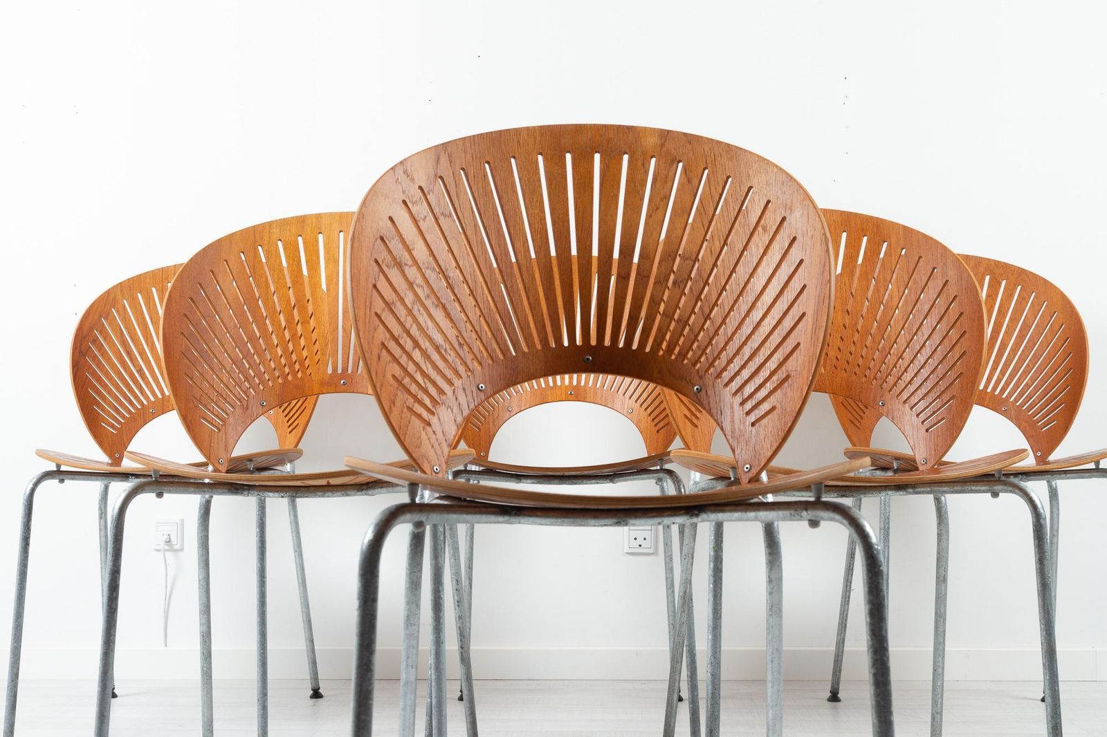 Trinidad Teak Dining Chairs By Nanna Ditzel 1990s Set Of 6 photo for sale
