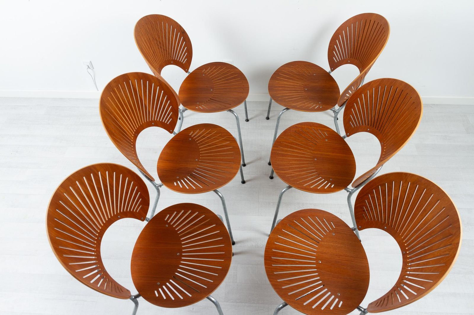 3098.0 Trinidad Teak Dining Chairs By Nanna Ditzel 1990s Set Of 6 photo