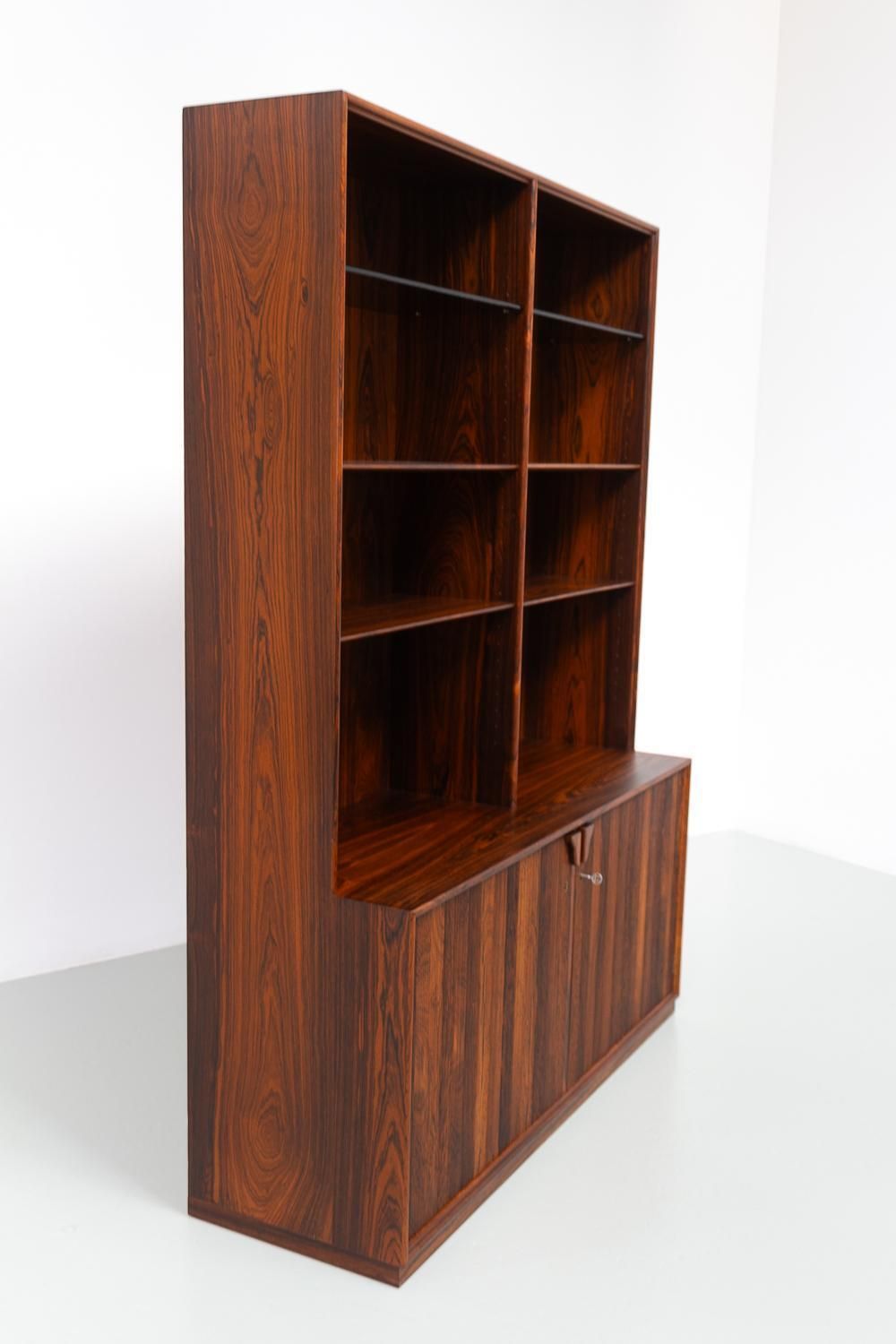 3059.0 Danish Modern Rosewood Bookcase By Frode Holm For Illums, 1950s. photo
