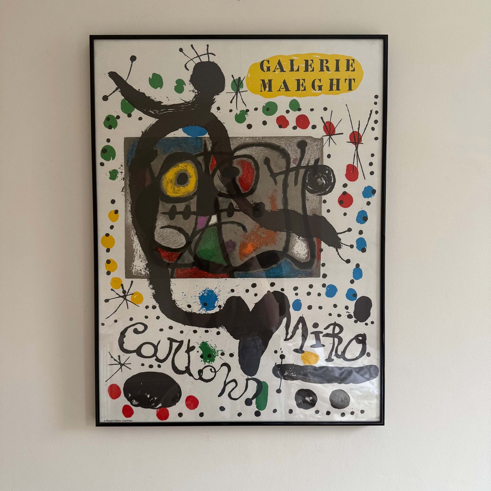 Joan Miró Galerie Maeght, 1960s