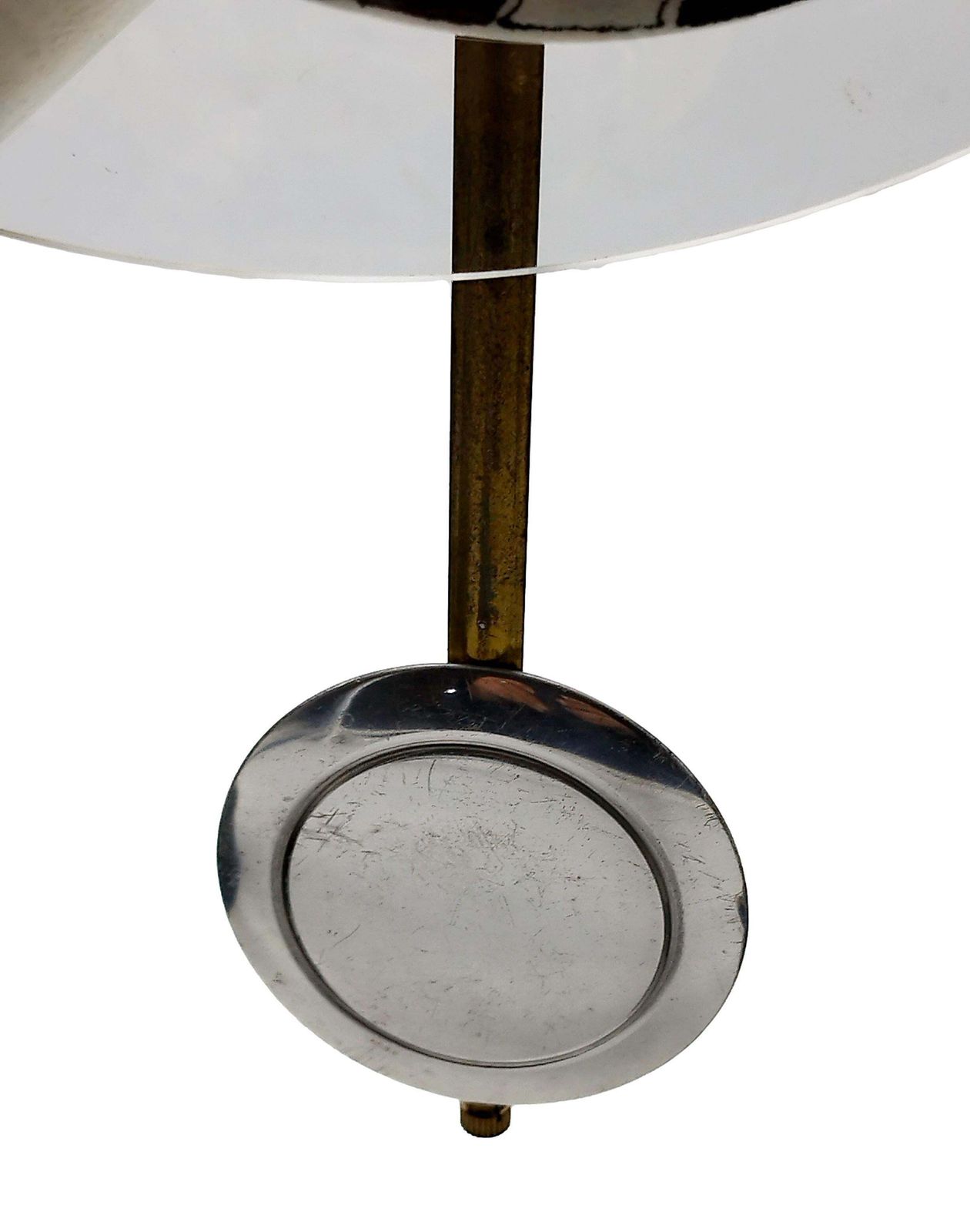 photo furniture Dalla Bassa Maria Ceramiche Memphis Ceramic Table Clock, Italy 1980s