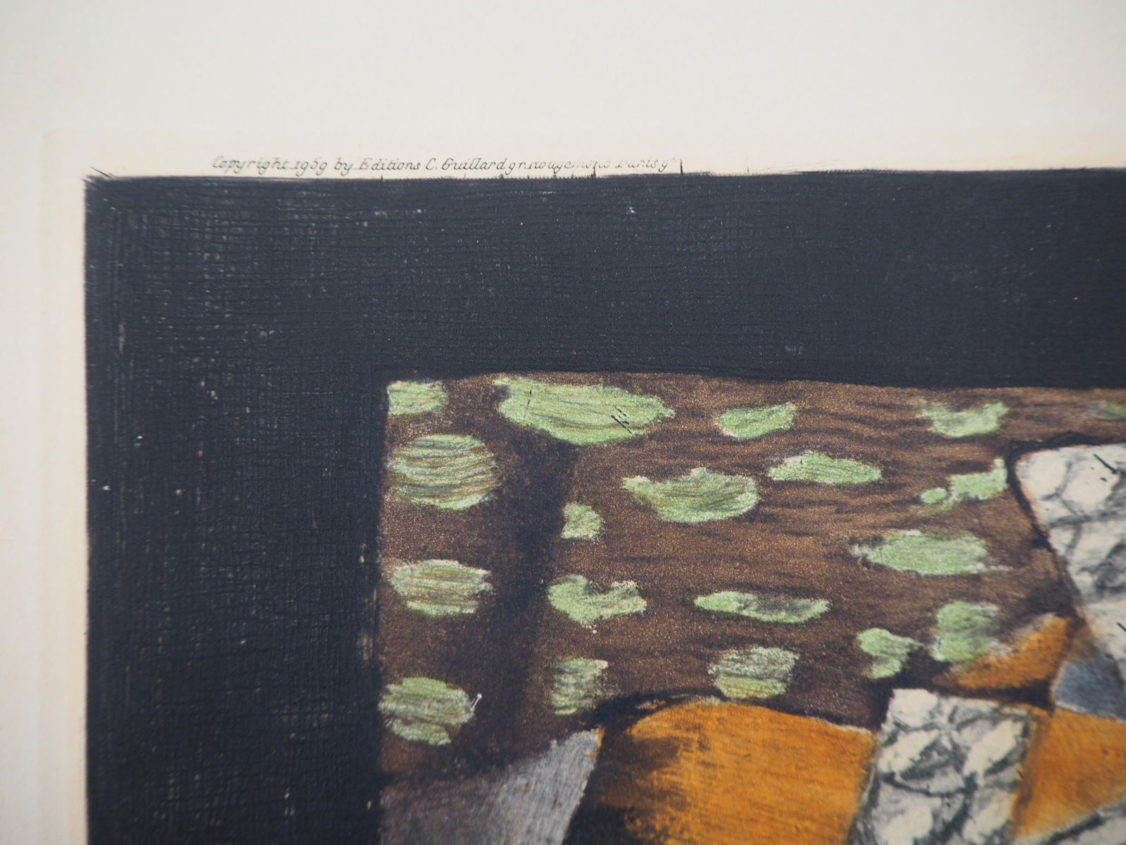 Georges Braque Still Life With Glass And Pipe   Original Etching (Catalog Orozco # Eas 781)1959 photo vinterior