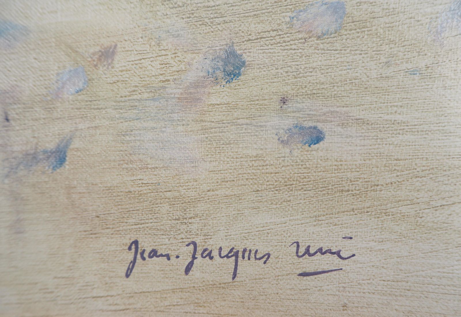 Jean Jacques Rene Normandy : Sunny Day In Dieppe   Original Oil On Canvas, Hansigned photo furniture