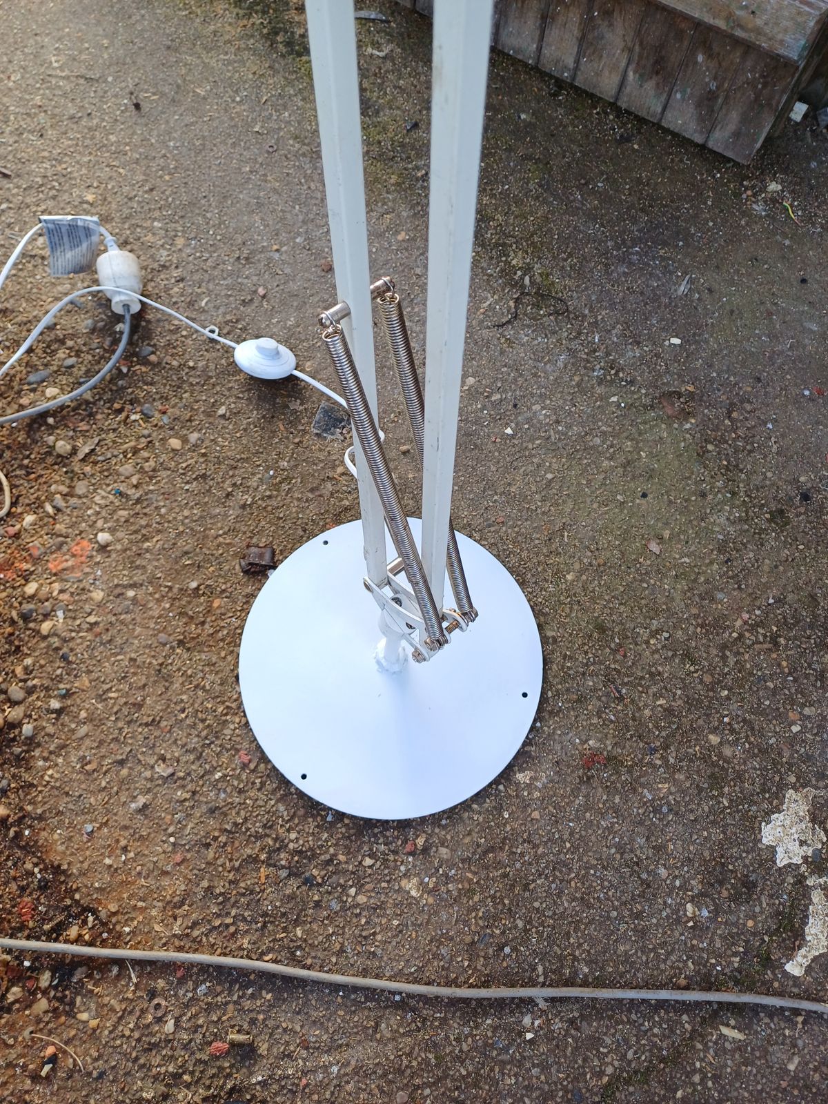 Lighting Vintage Floor Lamp From The 60s photo