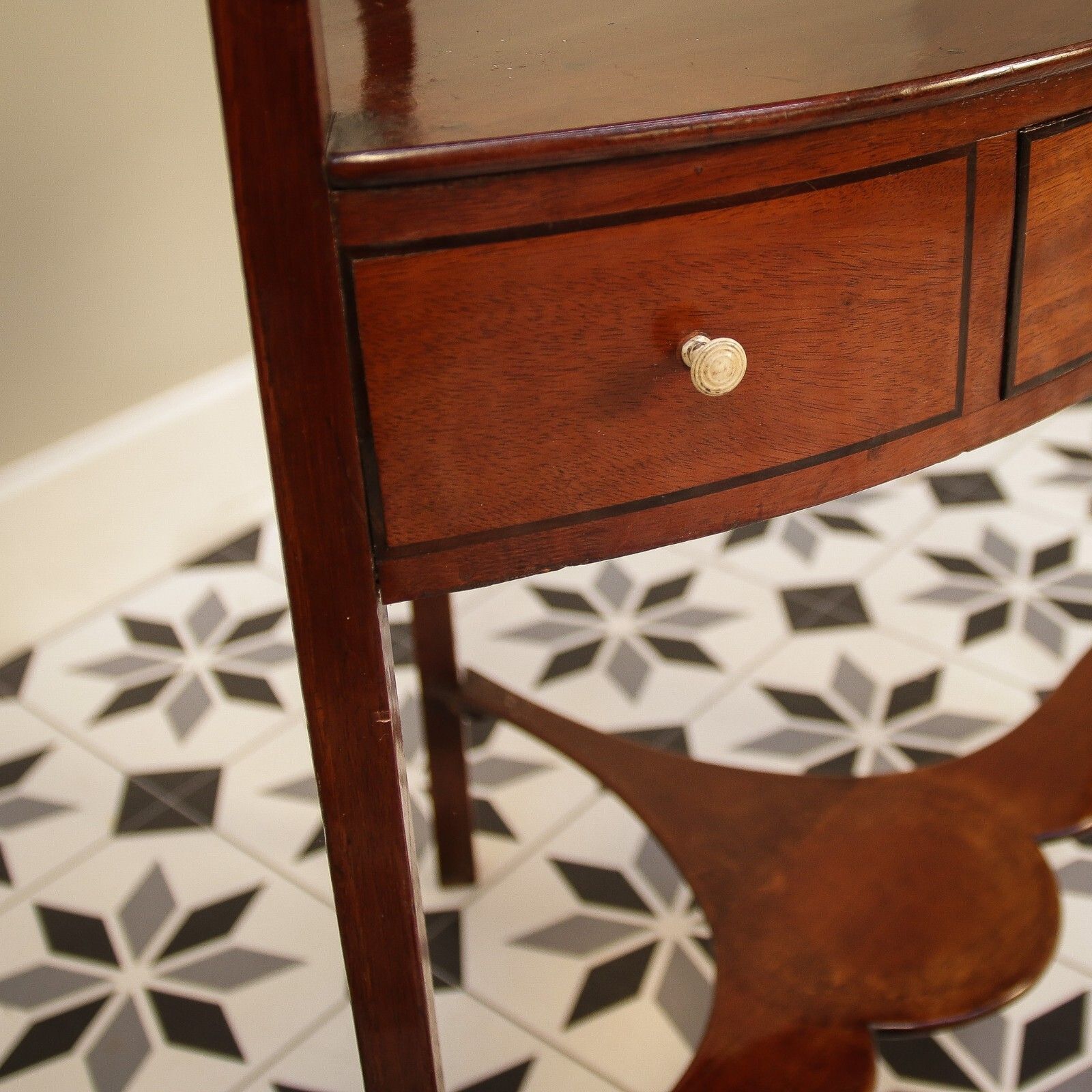 Antique George The III Mahogany Washstand photo vintage
