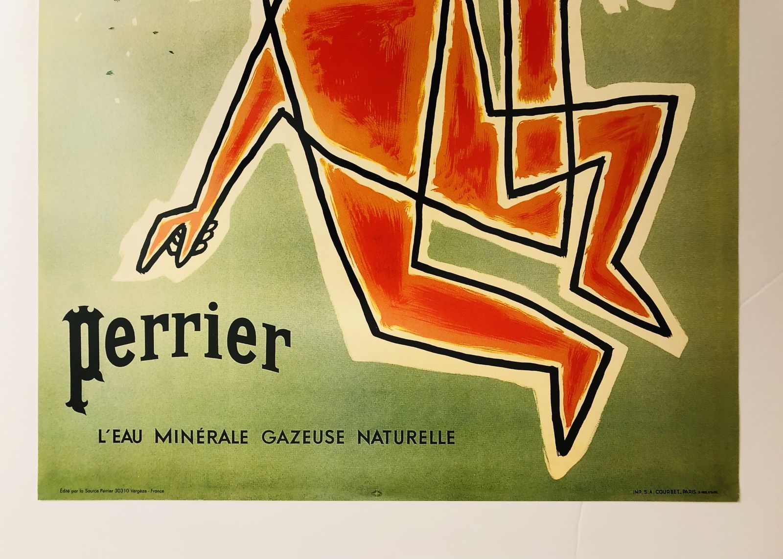 Art Raymond Savignac, C.A. 1995   Perrier   Original Vintage Poster Cm 60 X 45,5 photo