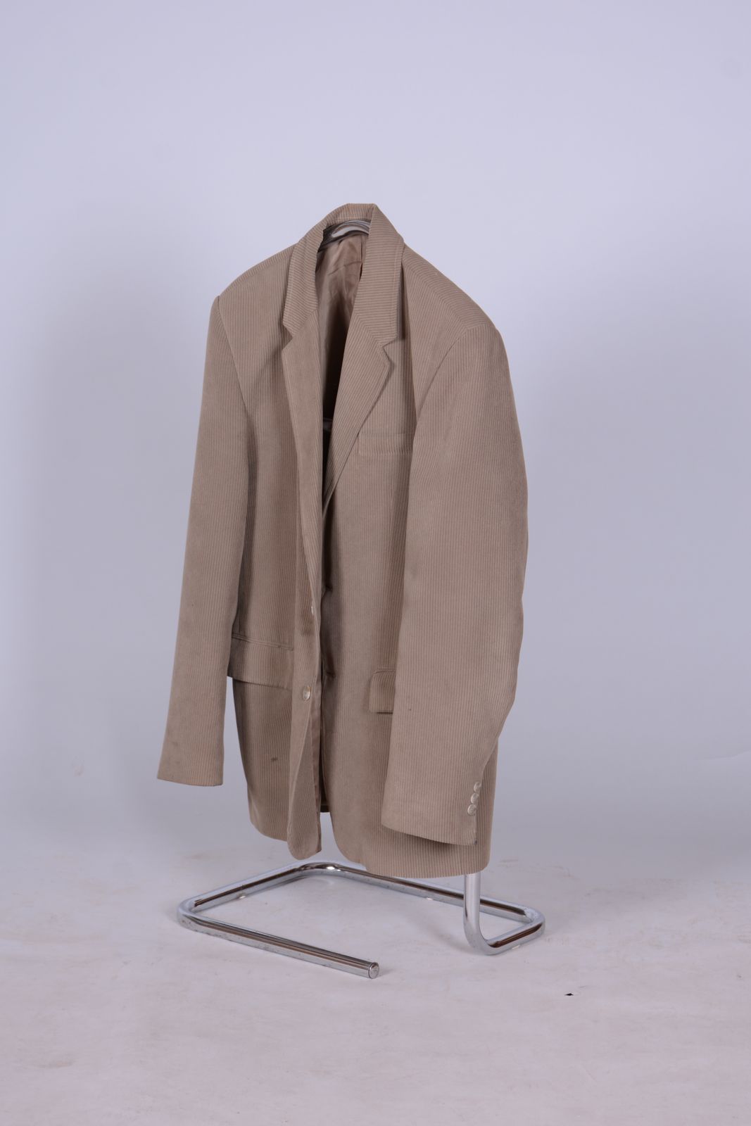 Restored Bauhaus Clothes Valet, Chrome Plated Steel, Czech, 1930s photo Home Decor
