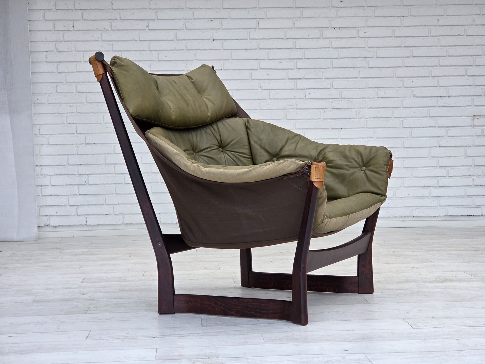1970s, Norwegian Design By Tormod Alnæs For Sørlie Møbler, "Trega" Lounge Chair. photo furniture