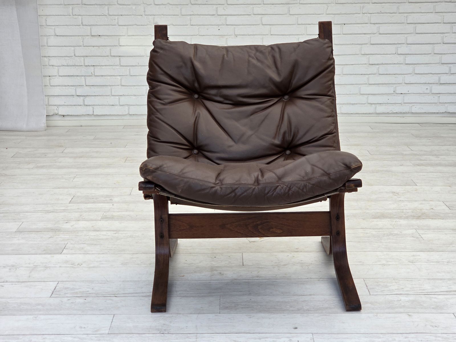 photo vinterior 1970s, Norwegian Design By Ingmar Relling, Model "Siesta" For Westnofa, Original Condition.