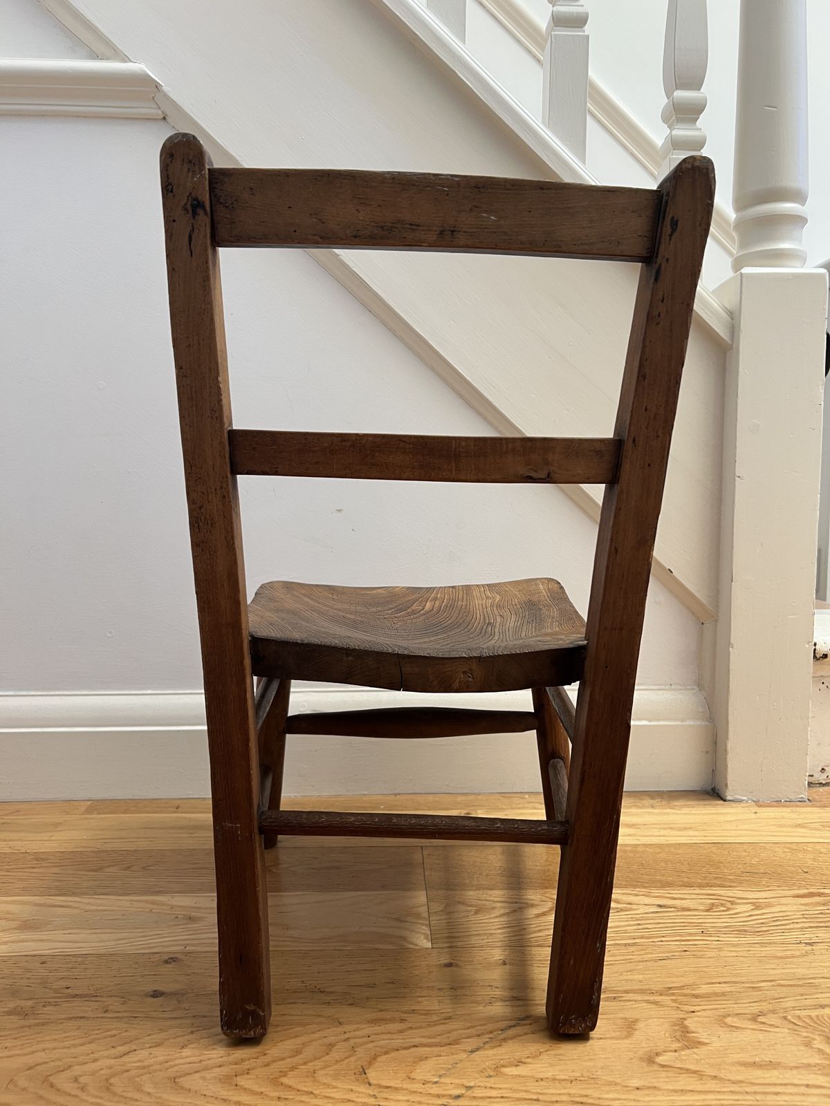Vintage Solid Wooden Children's Chair   Mini Child's Chair photo 60.0