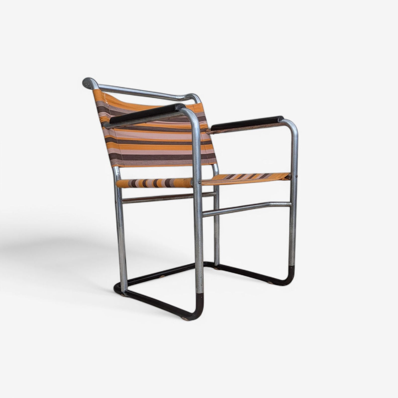 photo furniture Bauhaus Tubular Steel Armchair By F. Langer For Sab, 1930s
