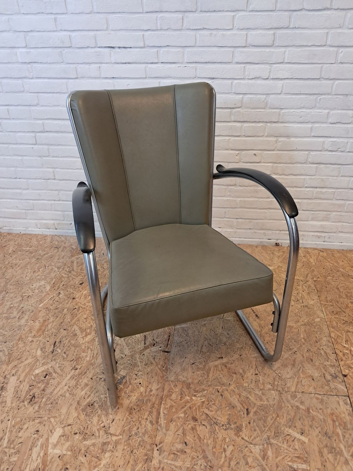 Gispen 412 Lounge Chair, 1950s photo buy